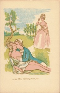 Anonyme, La belle allemande, gravures en couleurs sur bois débout, Rena Tzolakis -Le-coffret- Libertin-imprimé-pour-Les-Mille-et-Ub-Bibliophiles-Photo-GAB