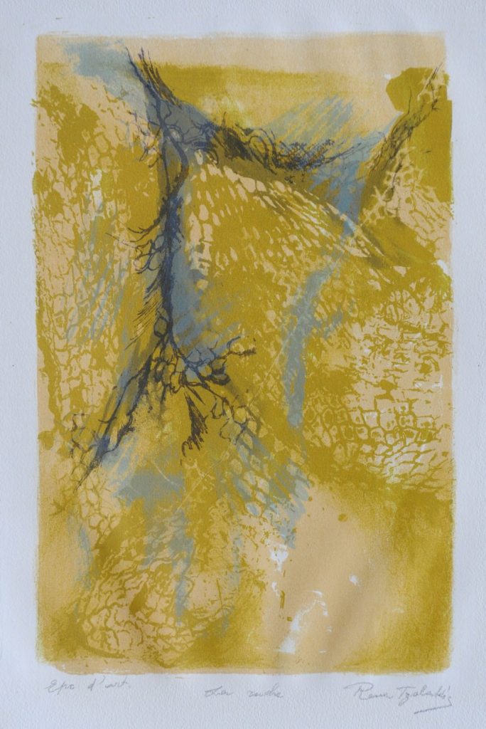 Η κυψέλη, Έγχρωμη λιθογραφία - 50,2cmX32,3cm-Photo-GAB